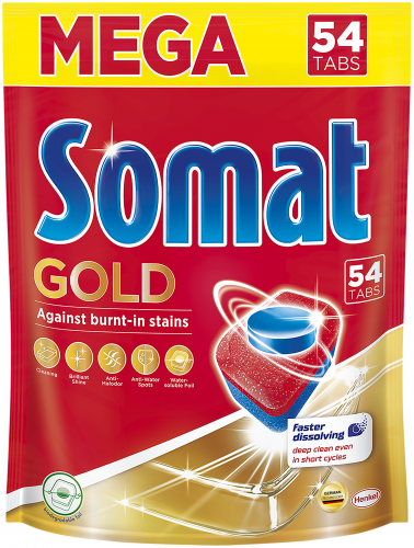 Таблетки для посудомоечных машин Somat Gold 12