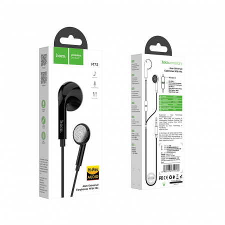 hoco-m73-joan-universal-wired-earphones-with-mic-package-black