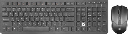 Комплект Клавиатура + Мышь Defender Columbia C-775 (черный)
